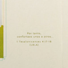 Light and Comfort Spanish-Language Religious Sympathy Card