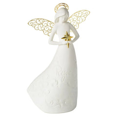 Joanne's Angels Rejoice Lighted Angel Figurine, 12"