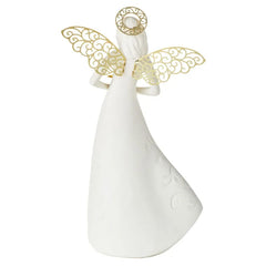 Joanne's Angels Rejoice Lighted Angel Figurine, 12"