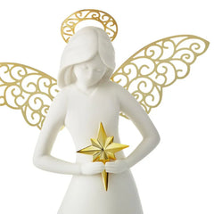 Joanne's Angels Rejoice Lighted Angel Figurine, 12"
