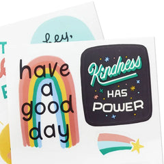 Little World Changers™ Kindness Repositionable Stickers, Pack of 12