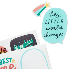 Little World Changers™ Kindness Repositionable Stickers, Pack of 12