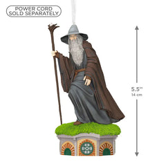 Lord of the Rings: The Fellowship of the Ring™ Collection Gandalf™ the Grey Ornament With Light and Sound