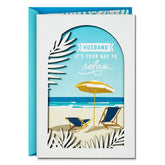 You Deserve Some Time to Unwind Birthday Card for Husband