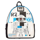 Loungefly Star Wars R2-D2 Astromech Droid Mini Backpack