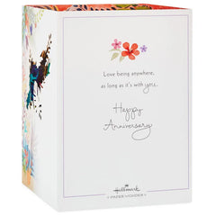 Love Anywhere With You 3D Pop-Up Anniversary Card