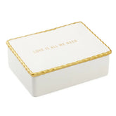 Love Is All We Need Ceramic Keepsake Box