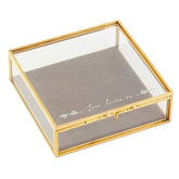 Love Lives On Glass Memory Box, 5x5