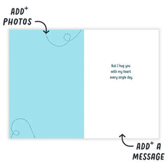 Love Over Distance Custom Card
