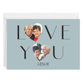 Heart Photos Custom Love Card