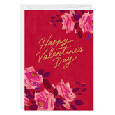 Lovely Floral Custom Valentine's Day Card