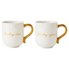Lucky Me and Lucky You Mugs, Set of 2
