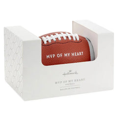 MVP of My Heart Plush Football, 6.5"