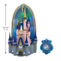 Walt Disney World Magic Kingdom Cinderella Castle Tree Topper With Light and Sound, 10.75"