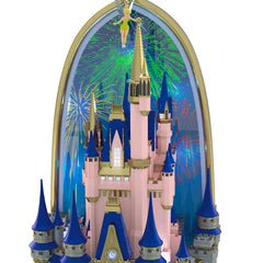 Walt Disney World Magic Kingdom Cinderella Castle Tree Topper With Light and Sound, 10.75"