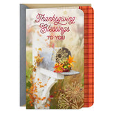 A Thankful Smile Across the Miles Thanksgiving Card