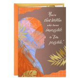 You Simply Inspire Birthday Card