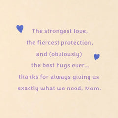 Mama Bear and Cubs Birthday Card for Mom From All