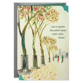 Walking Toward Forever Engagement Card