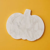 Marble Pumpkin Serving Board, 10x8