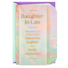 How Much You Mean Birthday Card for Daughter-in-Law