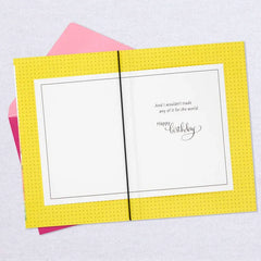 Marjolein Bastin Memories By the Heartful Birthday Card for Sister