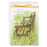 Marjolein Bastin Rest, Relax and Enjoy Birthday Card