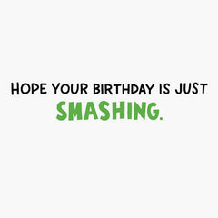 Marvel Avengers Smashing Day Funny Birthday Card