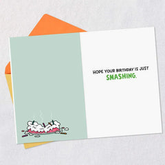 Marvel Avengers Smashing Day Funny Birthday Card