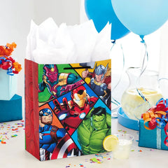 13" Marvel Avengers Large Gift Bag
