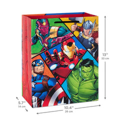 13" Marvel Avengers Large Gift Bag