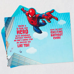 Marvel Spider-Man Amazing Hero Pop-Up 6th Birthday Card