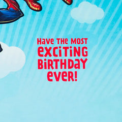 Marvel Spider-Man Amazing Hero Pop-Up 6th Birthday Card