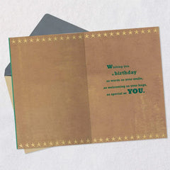 A Birthday as Special as You Birthday Card for Grandpa