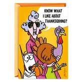 Maxineâ„¢ Give the Bird to Your Relatives Funny Thanksgiving Card