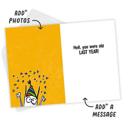 Maxine™ Not Getting Older Funny Custom Birthday Card