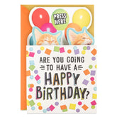 Singing Cats Funny Musical Pop-Up Birthday Card
