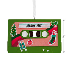 Merry Mixtape Hallmark Ornament