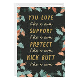 Celebrated Like a Mom Card Custom Card