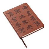 Disney Mickey Mouse Brown Faux Leather Journal