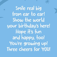 Disney Mickey Mouse Three Cheers for You Birthday Card for Kids