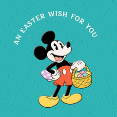Disney Mickey Mouse All Smiles, All Day Easter Card