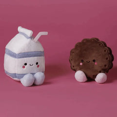Better Together Milk and Cookie Magnetic Plush, 6"