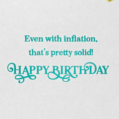 You Still Look Like a Million Bucks Funny Birthday Card