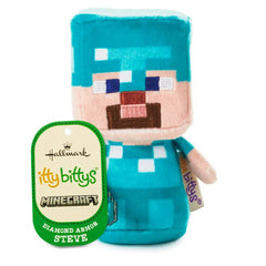 itty bittys® Minecraft Diamond Armor Steve Plush