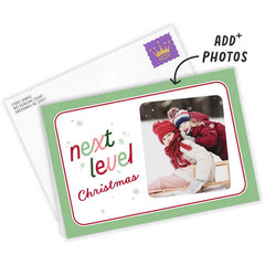 Next Level Fun Custom Christmas Card