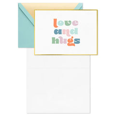 Love and Hugs Blank Notes, Pack of 10