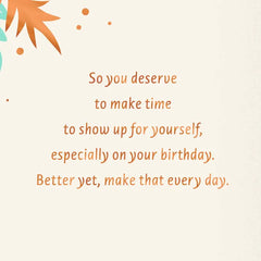 Make Time for You Birthday Card for Aunt