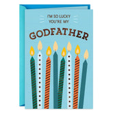 Your Wishes and Support Mean So Much Birthday Card for Godfather