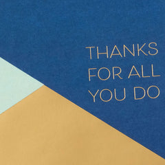 Modern Geometric Boxed Blank Thank-You Notes, Pack of 10